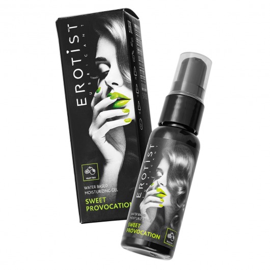 Съедобный гель Erotist Sweet Provocation Fruit Trio со вкусом киви, граната и яблока - 30 мл. - Erotist Lubricants - купить с доставкой в Новом Уренгое
