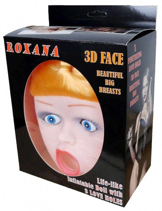 Надувная секс-кукла Roxana 3D - Boys of Toys - в Новом Уренгое купить с доставкой