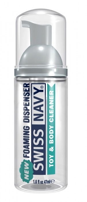 Очищающая пенка для игрушек и тела Toy   Body Cleaner Foamer - 47 мл. - Swiss navy - купить с доставкой в Новом Уренгое