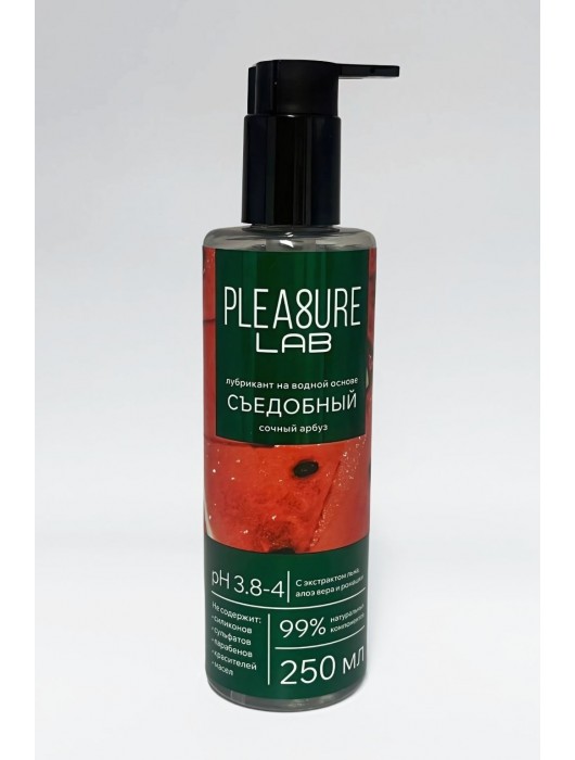 Лубрикант на водной основе Pleasure Lab с ароматом арбуза - 250 мл. - Pleasure Lab - купить с доставкой в Новом Уренгое
