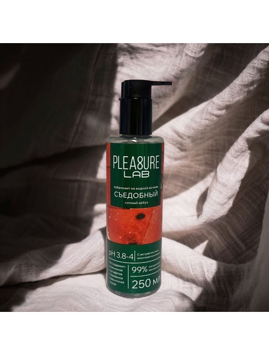 Лубрикант на водной основе Pleasure Lab с ароматом арбуза - 250 мл. - Pleasure Lab - купить с доставкой в Новом Уренгое
