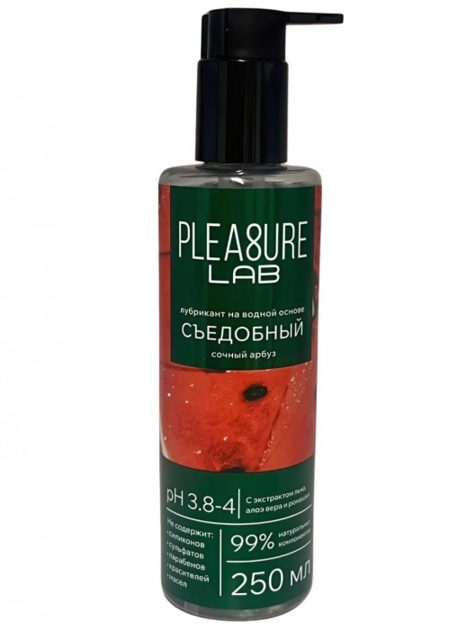 Лубрикант на водной основе Pleasure Lab с ароматом арбуза - 250 мл. - Pleasure Lab - купить с доставкой в Новом Уренгое