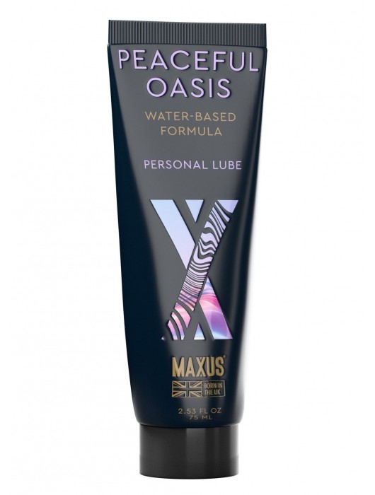 Интимный гель на водной основе MAXUS Peaceful Oasis - 75 мл. - Maxus - купить с доставкой в Новом Уренгое