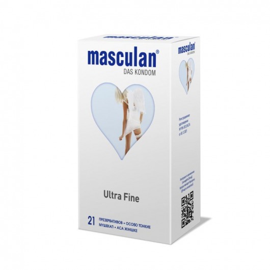 Особо тонкие презервативы Masculan Ultra Fine - 21 шт. - Masculan - купить с доставкой в Новом Уренгое