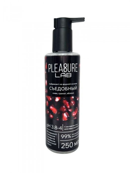 Лубрикант на водной основе Pleasure Lab с ароматом киви, граната и яблока - 250 мл. - Pleasure Lab - купить с доставкой в Новом Уренгое