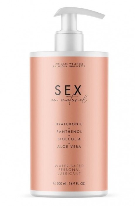 Лубрикант на водной основе Water-based Personal Lubricant - 500 мл. - Bijoux Indiscrets - купить с доставкой в Новом Уренгое