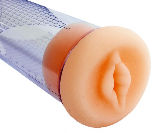 Телесный уплотнитель для вакуумной помпы в виде вагины - Boys of Toys - в Новом Уренгое купить с доставкой