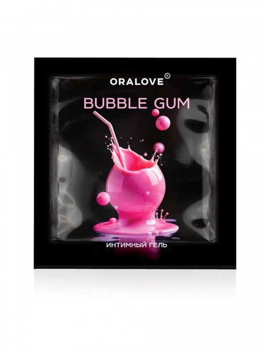 Саше съедобной оральной смазки OraLove с ароматом бабл-гам - 3 гр. - Биоритм - купить с доставкой в Новом Уренгое