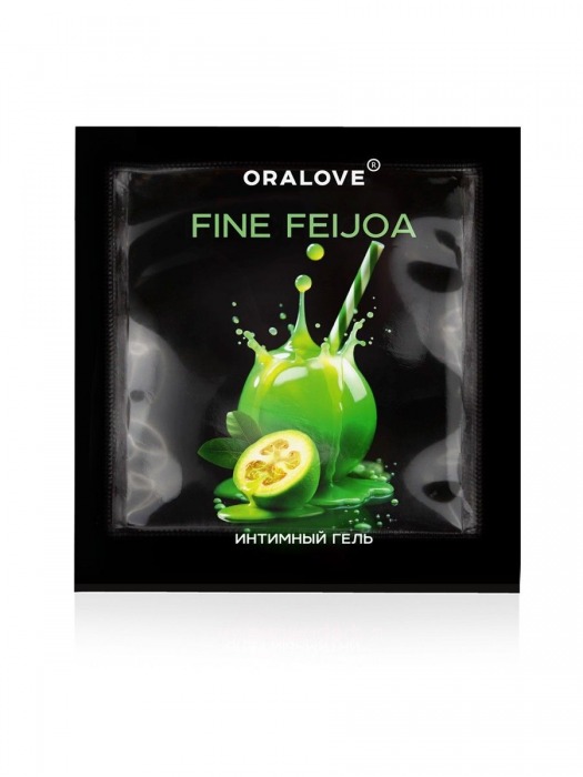 Саше съедобной оральной смазки OraLove с ароматом фейхоа - 3 гр. - Биоритм - купить с доставкой в Новом Уренгое