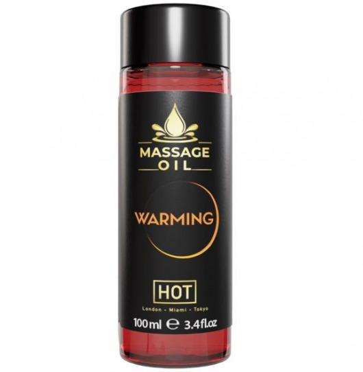 Массажное масло с согревающим эффектом Massage Oil Warming - 100 мл. - HOT - купить с доставкой в Новом Уренгое