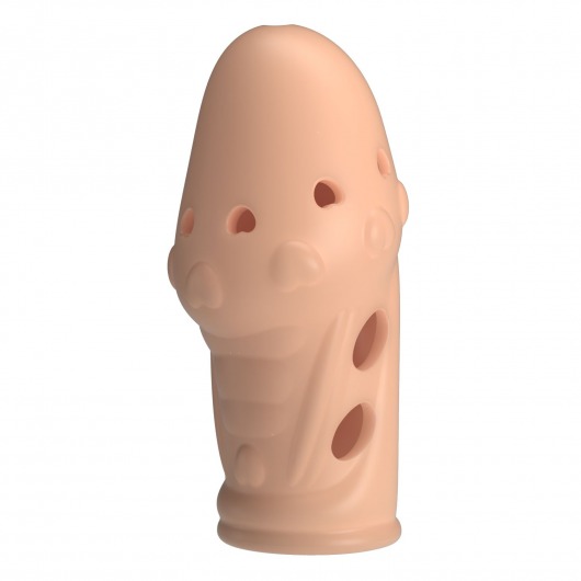 Телесная насадка на пенис Booker - 8 см. - Baile - в Новом Уренгое купить с доставкой