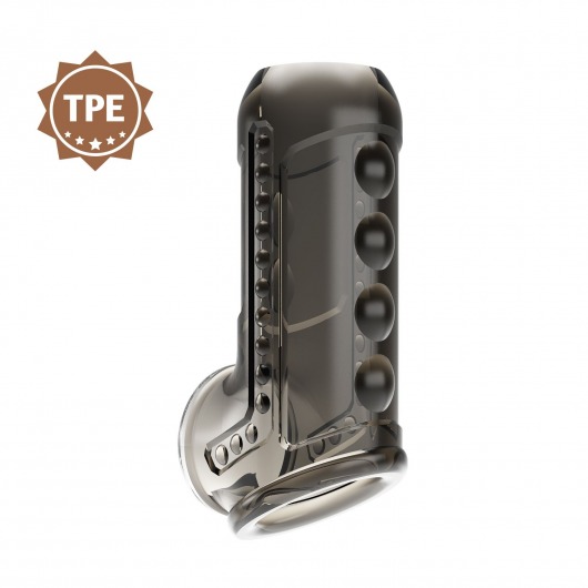 Дымчатая насадка на пенис Farrel - Baile - в Новом Уренгое купить с доставкой