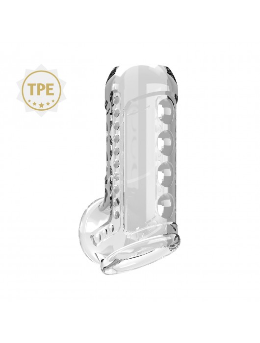 Прозрачная насадка на пенис Farrel - Baile - в Новом Уренгое купить с доставкой