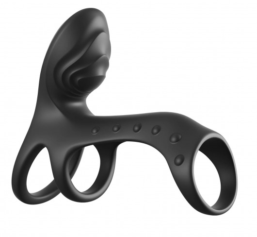 Черная насадка на пенис Ultimate Couples Cage Pro - Pipedream - в Новом Уренгое купить с доставкой