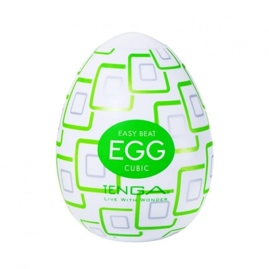 Мастурбатор-яйцо Tenga Egg Cubic - Tenga - в Новом Уренгое купить с доставкой
