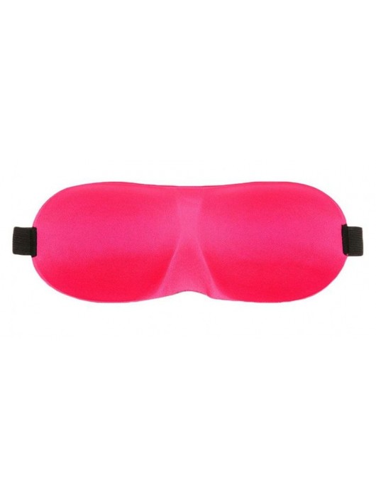 Розовая глухая маска на резинке - Sitabella - купить с доставкой в Новом Уренгое