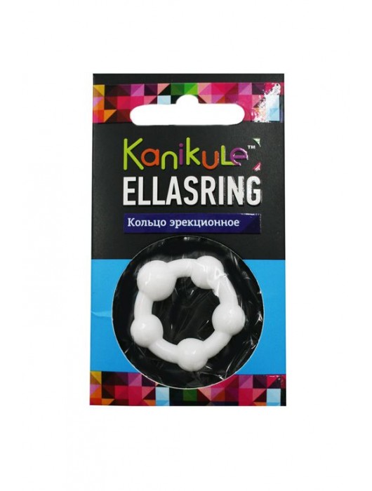 Цветное эрекционное кольцо с шариками Ellasring - Sitabella - в Новом Уренгое купить с доставкой