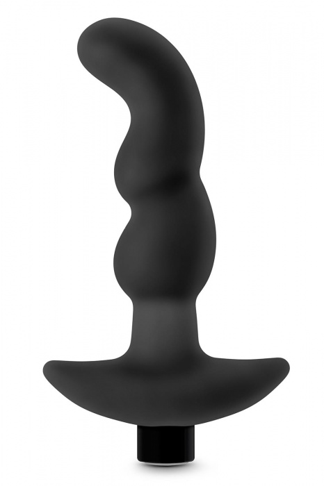 Черный вибромассажер простаты Prostate Massager 03 - 15,2 см. - Blush Novelties - в Новом Уренгое купить с доставкой