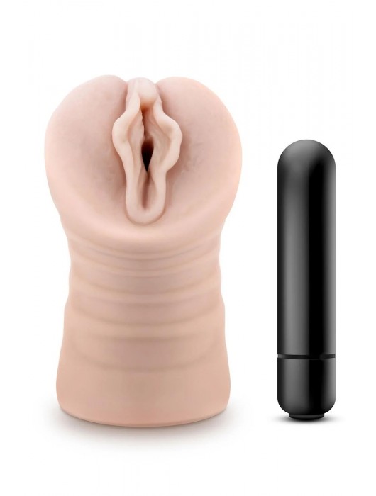 Телесный мастурбатор-вагина Destini - Blush Novelties - в Новом Уренгое купить с доставкой