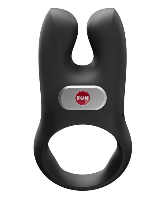 Черное эрекционное виброкольцо Nos - Fun Factory - в Новом Уренгое купить с доставкой