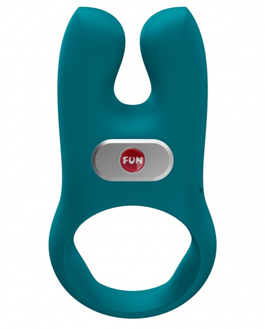 Зеленое эрекционное виброкольцо Nos - Fun Factory - в Новом Уренгое купить с доставкой