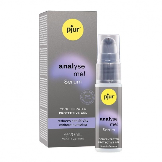 Расслабляющая анальная сыворотка pjur Analyse Me Serum - 20 мл. - Pjur - купить с доставкой в Новом Уренгое