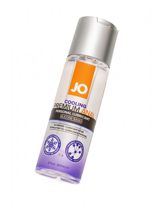 Анальный охлаждающий лубрикант на силиконовой основе JO PREMIUM ANAL COOLING - 60 мл. - System JO - купить с доставкой в Новом Уренгое