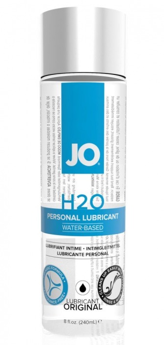 Нейтральный лубрикант на водной основе JO Personal Lubricant H2O - 240 мл. - System JO - купить с доставкой в Новом Уренгое