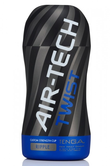 Мастурбатор с регулируемой плотностью обхвата Custom Strength CUP Twist Ripple - Tenga - в Новом Уренгое купить с доставкой