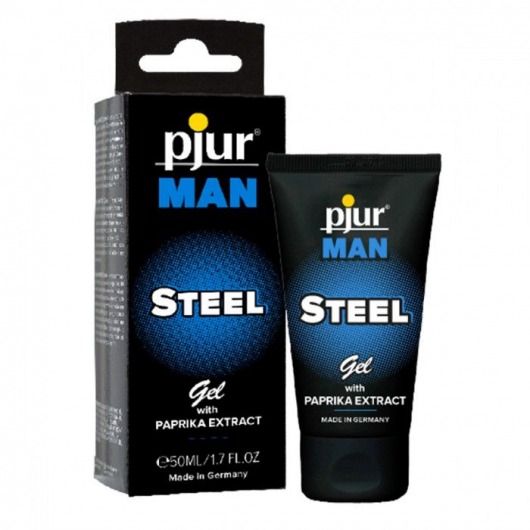 Эрекционный гель для пениса pjur MAN Steel Gel - 50 мл. - Pjur - купить с доставкой в Новом Уренгое