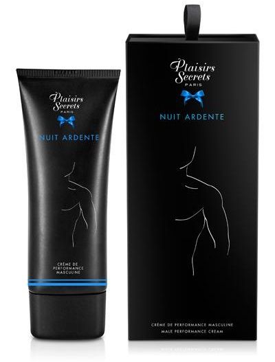 Возбуждающий крем для мужчин Nuit Ardente Creme Performante Plaisirs Secrets - 60 мл. - Plaisir Secret - купить с доставкой в Новом Уренгое