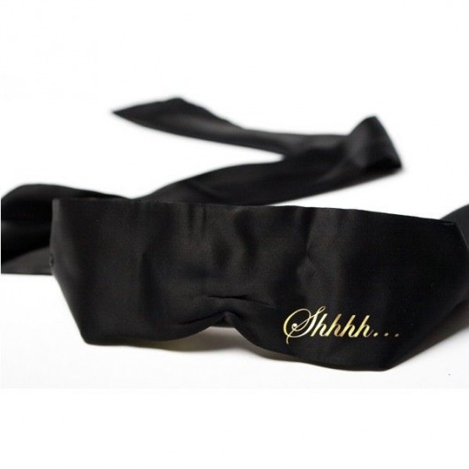Маска-повязка на глаза Shhh Blindfold - Bijoux Indiscrets - купить с доставкой в Новом Уренгое