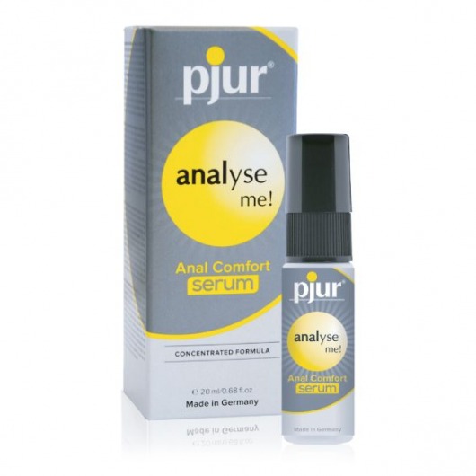 Анальный спрей pjur ANALYSE ME Serum - 20 мл. - Pjur - купить с доставкой в Новом Уренгое