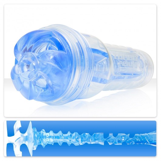 Мастурбатор Fleshlight Turbo - Trust Blue Ice - Fleshlight - в Новом Уренгое купить с доставкой