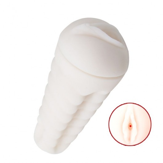 Мастурбатор-вагина Pussy style Kitti в золотистой колбе - Baile - в Новом Уренгое купить с доставкой