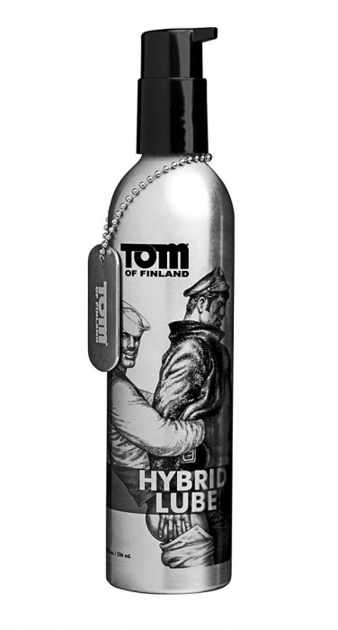 Гибридный лубрикант для анального секса Tom of Finland Hybrid Lube - 236 мл. - Доминирующее кольцо - купить с доставкой в Новом Уренгое