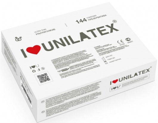 Ультратонкие презервативы Unilatex Ultra Thin - 144 шт. - Unilatex - купить с доставкой в Новом Уренгое