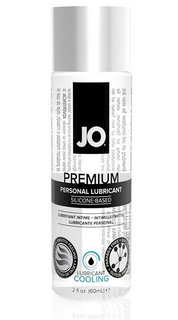 Охлаждающий лубрикант на силиконовой основе JO Personal Premium Lubricant Cooling - 60 мл. - System JO - купить с доставкой в Новом Уренгое