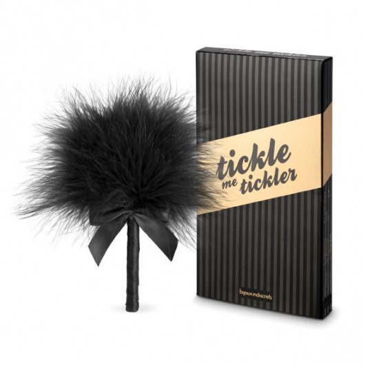 Пуховка для эротических игр Tickle Me Tickler - Bijoux Indiscrets - купить с доставкой в Новом Уренгое