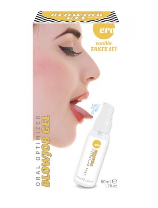 Увлажняющий гель для орального секса с ароматом ванили - 50 мл. - Ero - купить с доставкой в Новом Уренгое