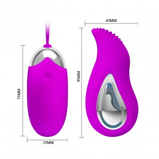 Виброяйцо Eden с вибрирующим пультом ДУ - Baile