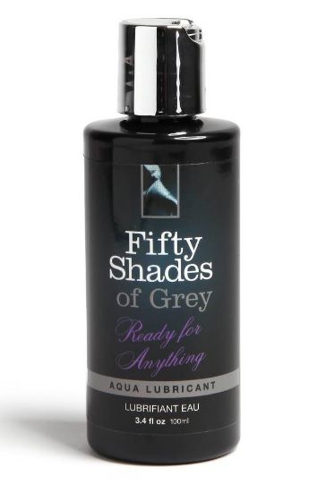 Лубрикант на водной основе Ready for Anything Aqua Lubricant - 100 мл. - Fifty Shades of Grey - купить с доставкой в Новом Уренгое