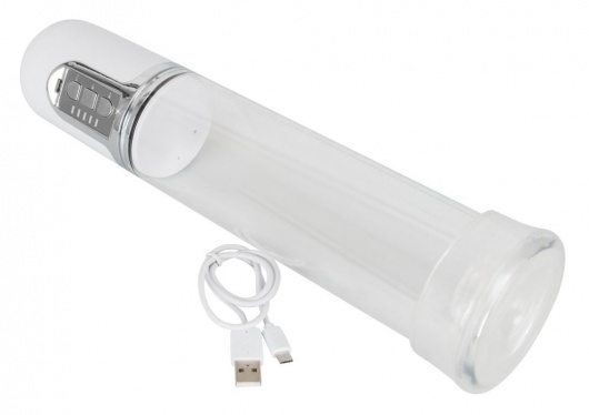 Белая автоматическая вакуумная помпа Mister Boner - Orion - в Новом Уренгое купить с доставкой