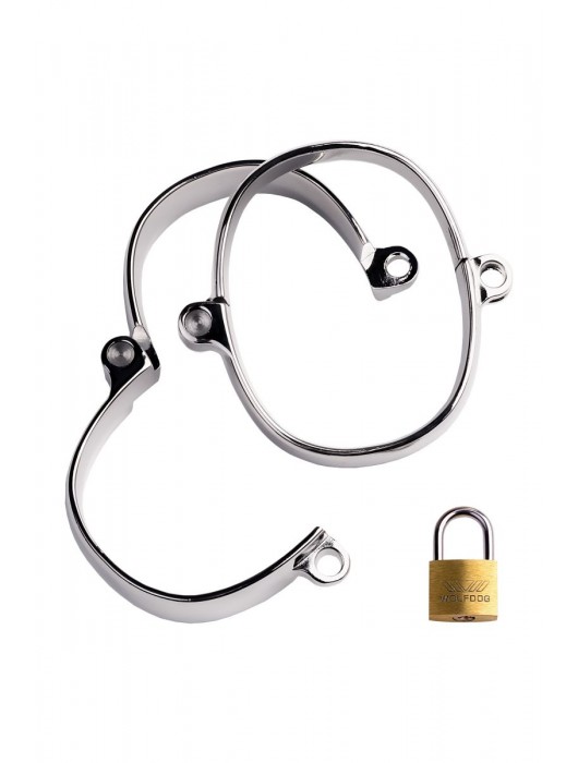 Металлические наручники на замке - ToyFa - купить с доставкой в Новом Уренгое