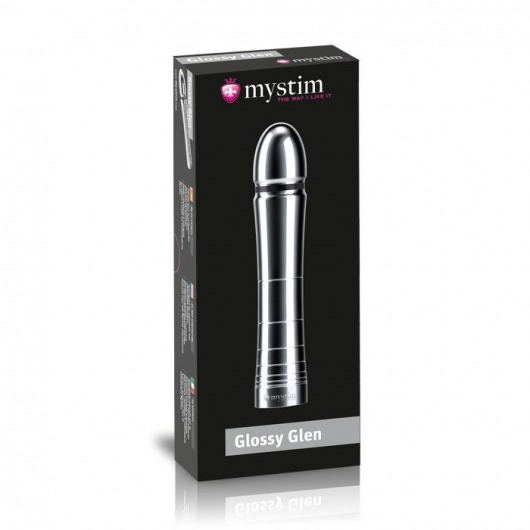 Фаллоимитатор для электростимуляции Glossy Glen Dildo - 14 см. - MyStim - купить с доставкой в Новом Уренгое