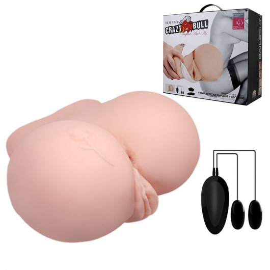 Вагина и анус с вибрацией CrazyBull Vagina and Ass - Baile - в Новом Уренгое купить с доставкой