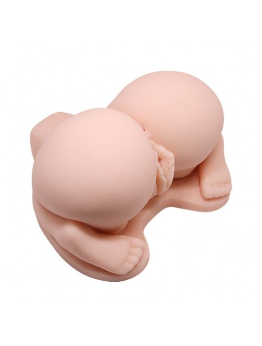 Реалистичная попка с 2 любовными тоннелями и вибрацией - Baile - в Новом Уренгое купить с доставкой