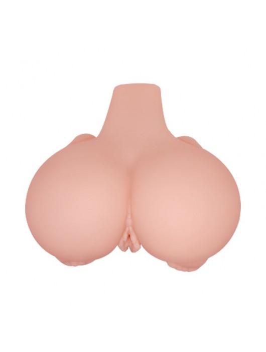 Реалистичная попка с 2 любовными тоннелями и вибрацией - Baile - в Новом Уренгое купить с доставкой