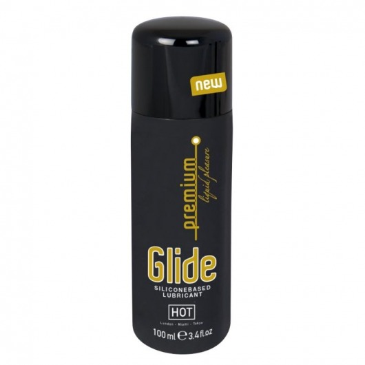 Интимный гель на силиконовой основе Premium Glide - 100 мл. - HOT - купить с доставкой в Новом Уренгое