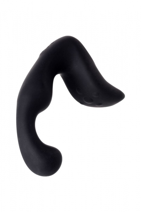 Чёрный изогнутый вибростимулятор простаты Erotist - Erotist Adult Toys - в Новом Уренгое купить с доставкой